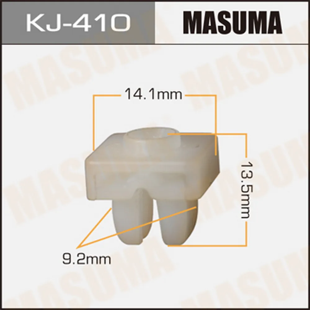 Клипса крепежная MASUMA KJ410
