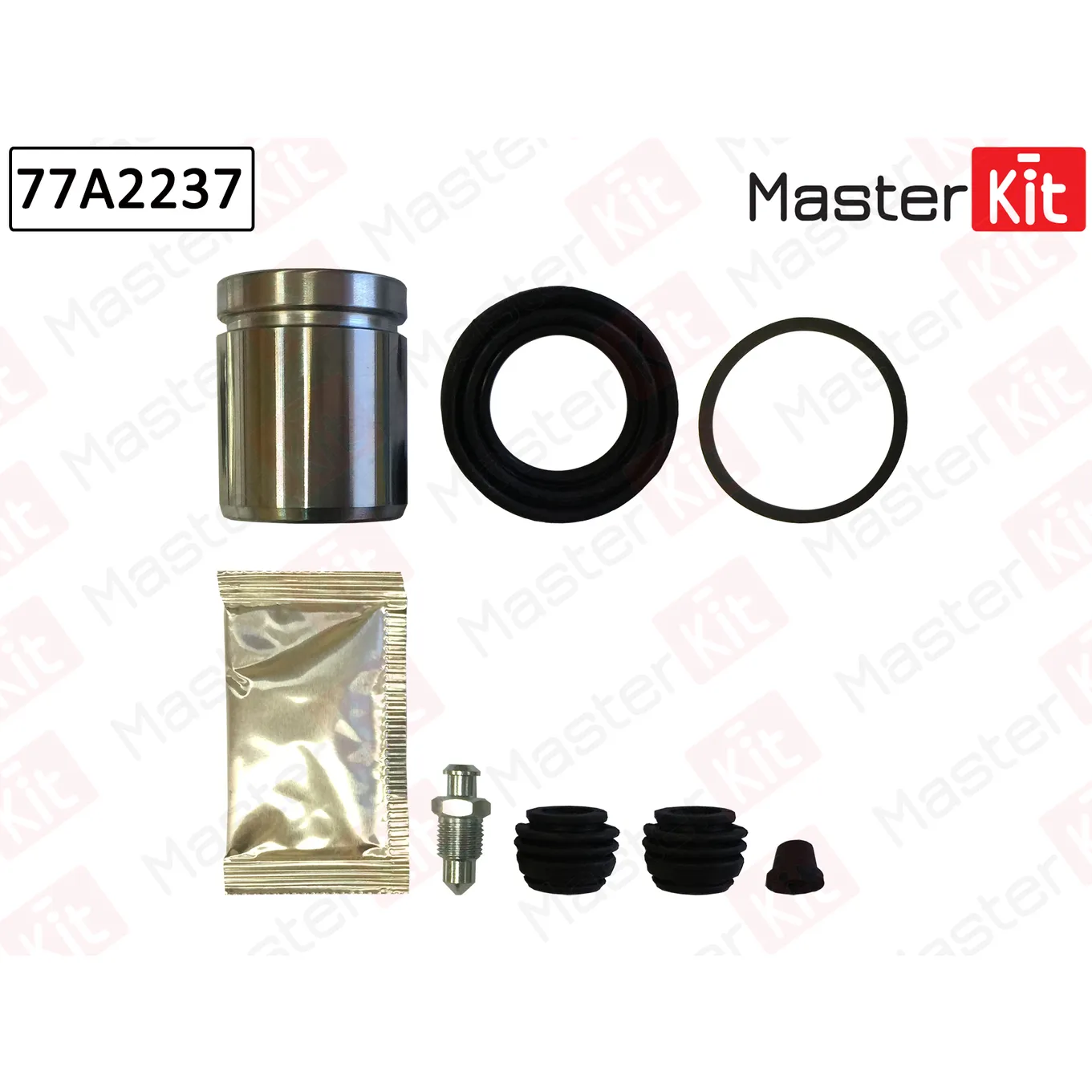 Ремкомплект тормозного суппорта+поршень HONDA ACCORD VIII (06-08- ) 06-08- MASTERKIT 77A2237