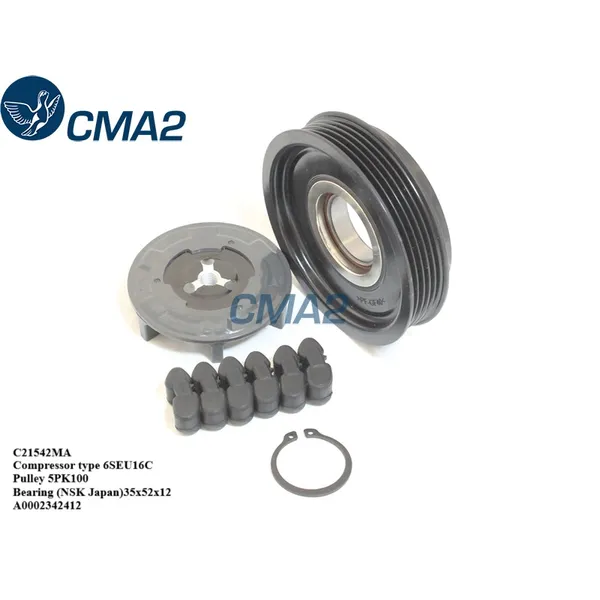 Шкив в сборе 6SEU16C 5PK100 (NSK подшипник) A0002342412 CMA2 C21542MA