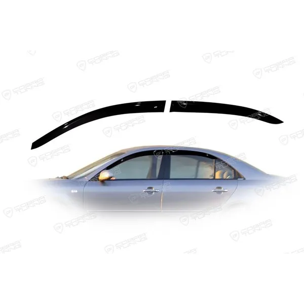Дефлектора на окна Hyundai Sonata V (NF) Sd 2004 деф.окон Cobra Tuning H22104