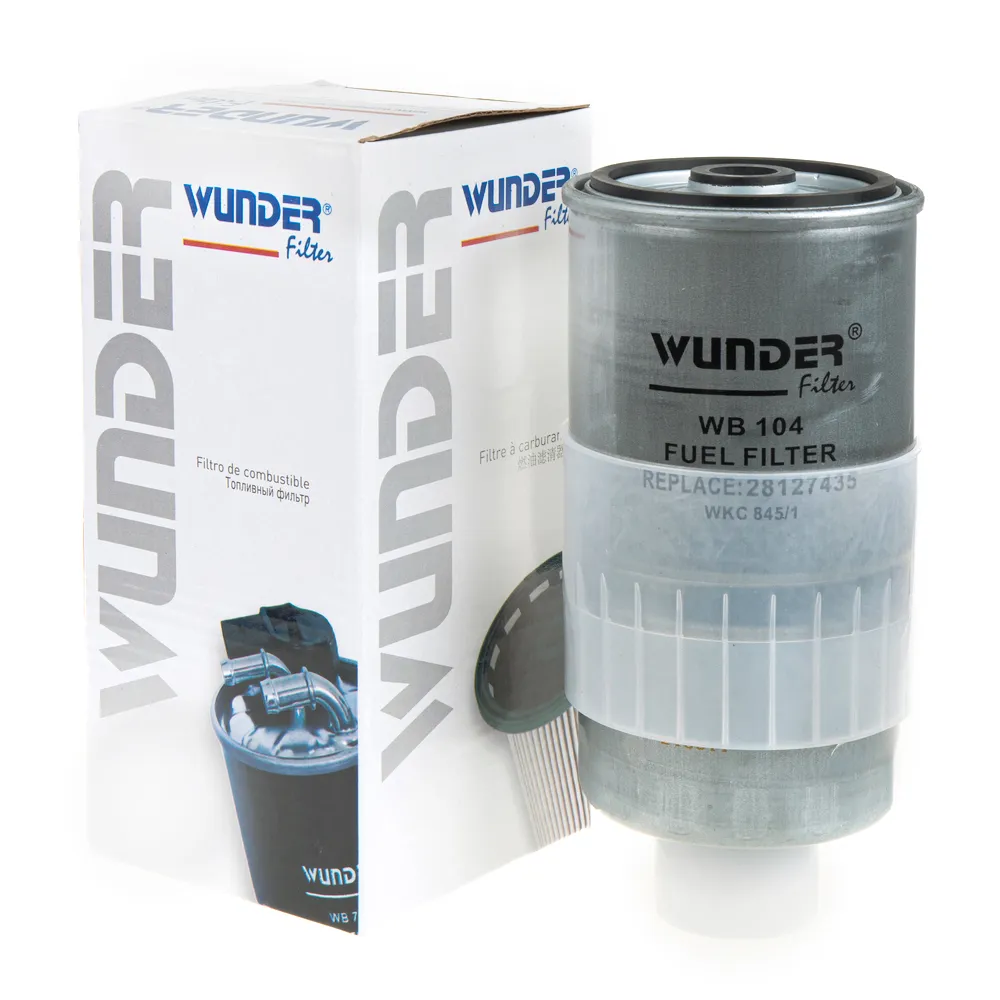 Фильтр топливный AUDI A4(B5)/A6(C5)/VW Passat B5 mot.1,9TDI WUNDER FILTER WB104