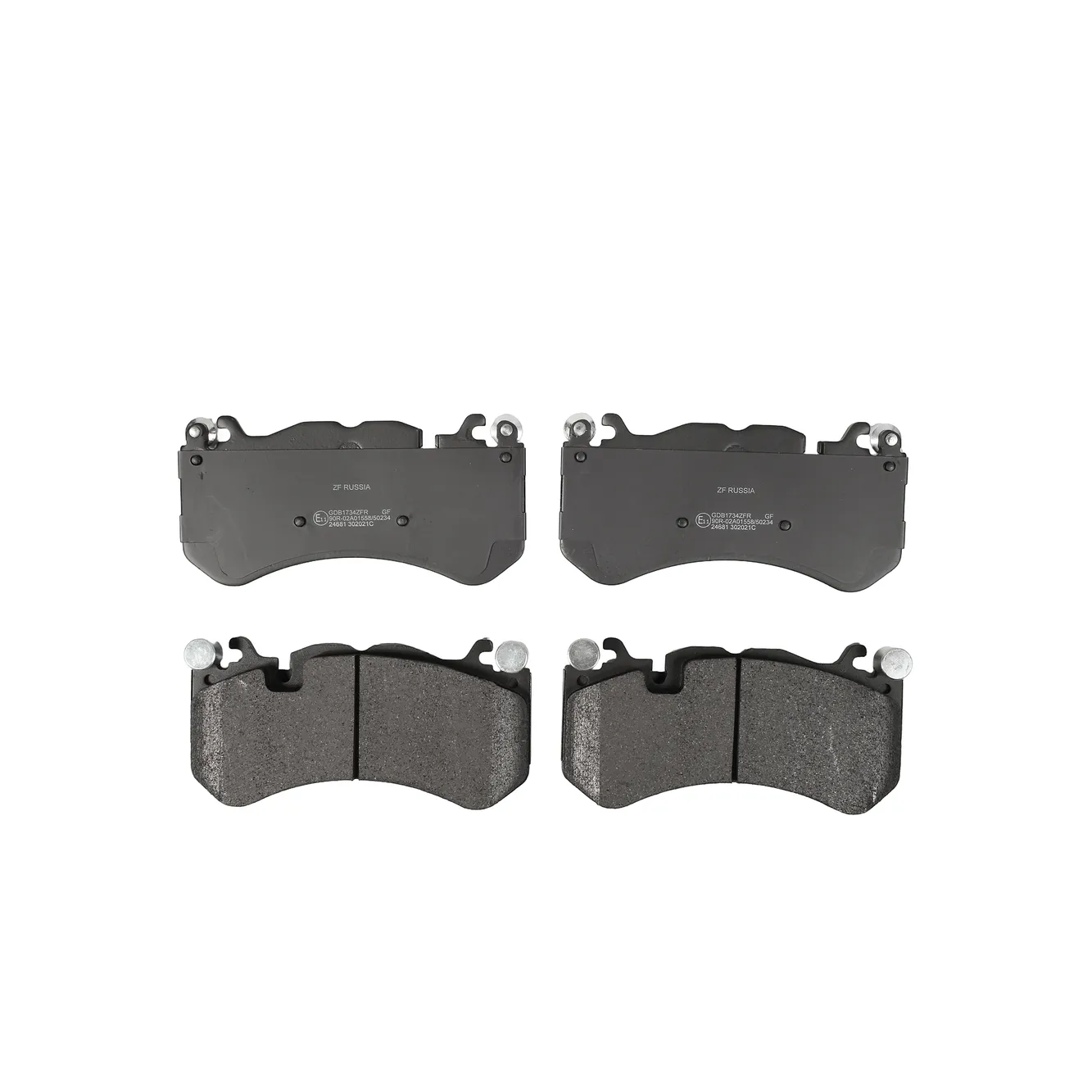 Колодки передние MERCEDES-BENZ C-CLASS (W204 ), C-CLASS (W205 ), C-C ZF RUSSIA GDB1734 ZFR