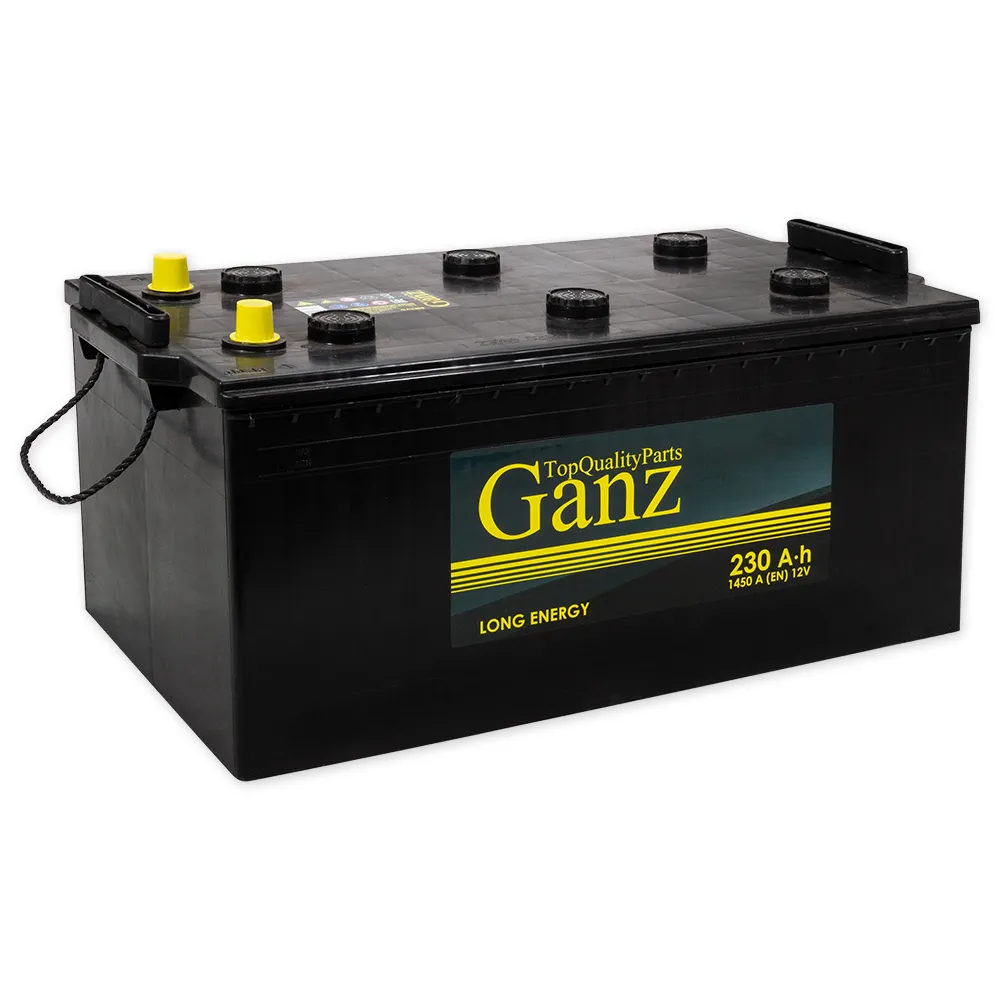 Аккумулятор GANZ Standart 230 А/ч L+(3) 518x274x237 C EN 1450 А