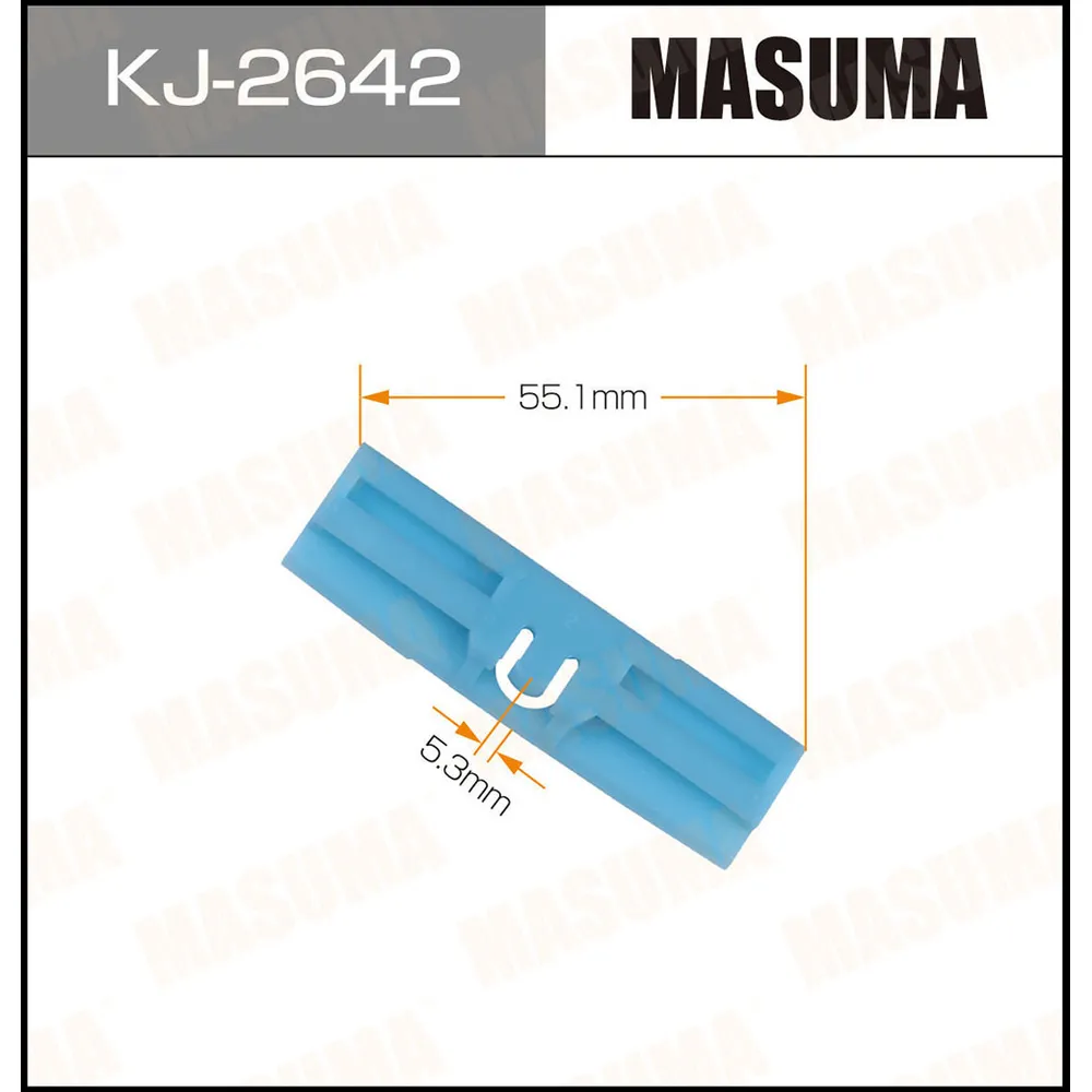Клипса MASUMA KJ-2642