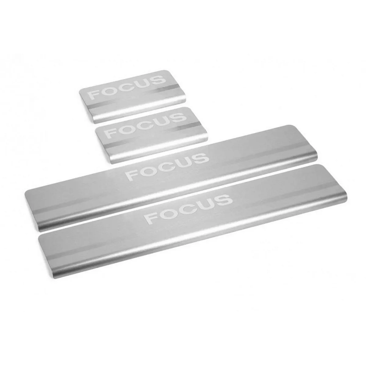 Накладки порогов AutoMAX (4 шт.) Ford Focus 2005 - 2008 AutoMax AMFOFOC01