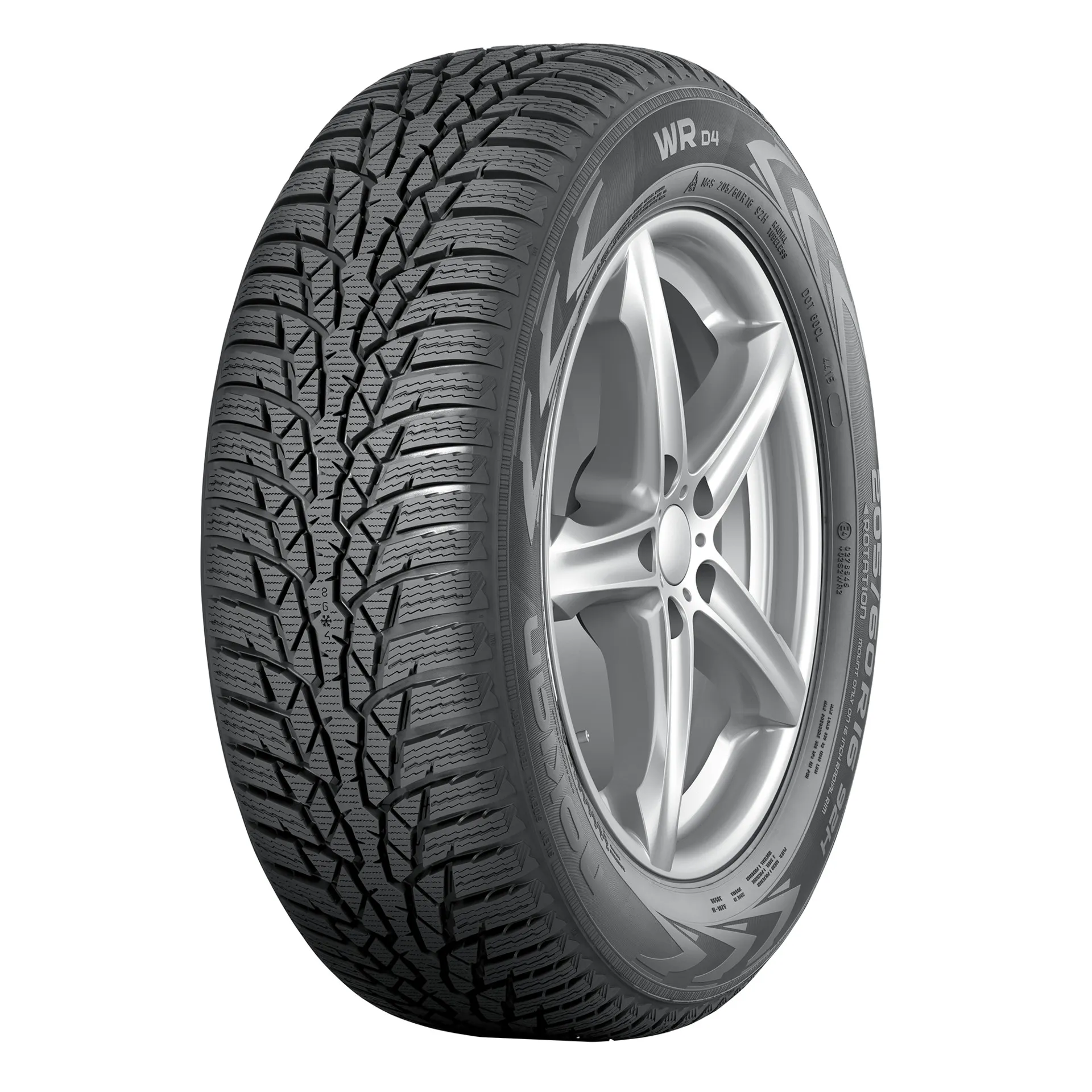 Шина R16 215/55 Nokian WR D4 93H зима T429763