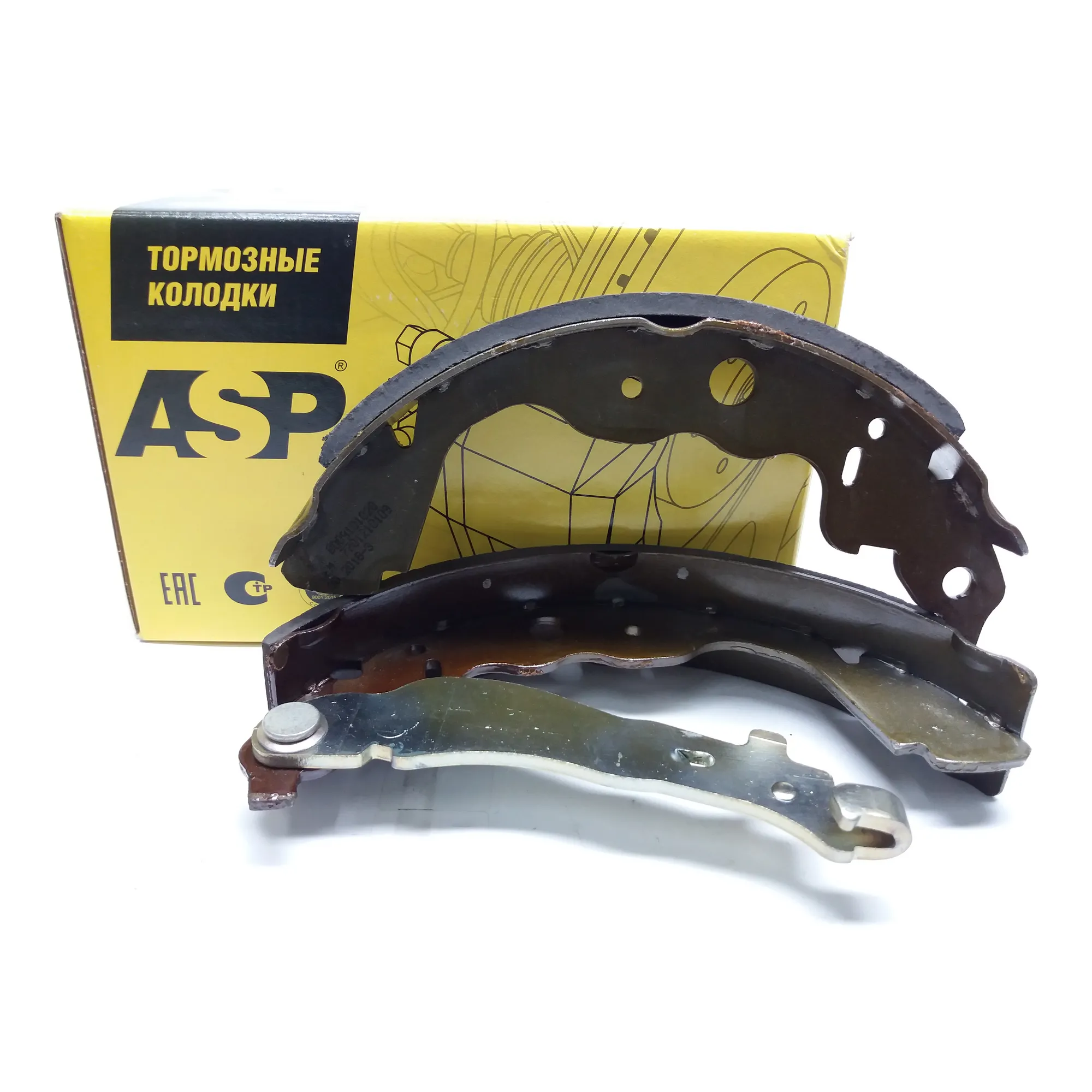 Колодки барабанные ASP LADA Largus Renault Duster с рычагом 230-42 мм ASP BD09101020