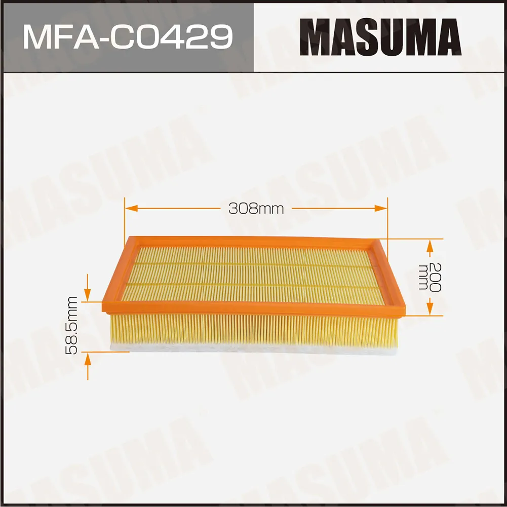 Воздушный фильтр MASUMA MFA-C0429