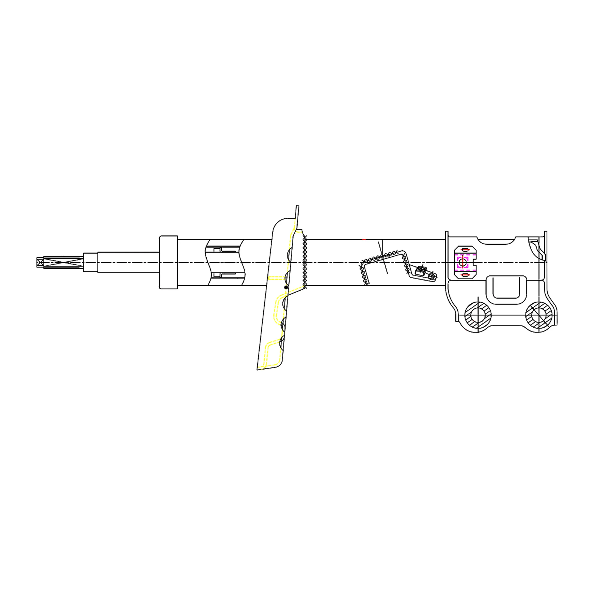 Стойка гм. (CYKK-470-G) CTR GY1459G