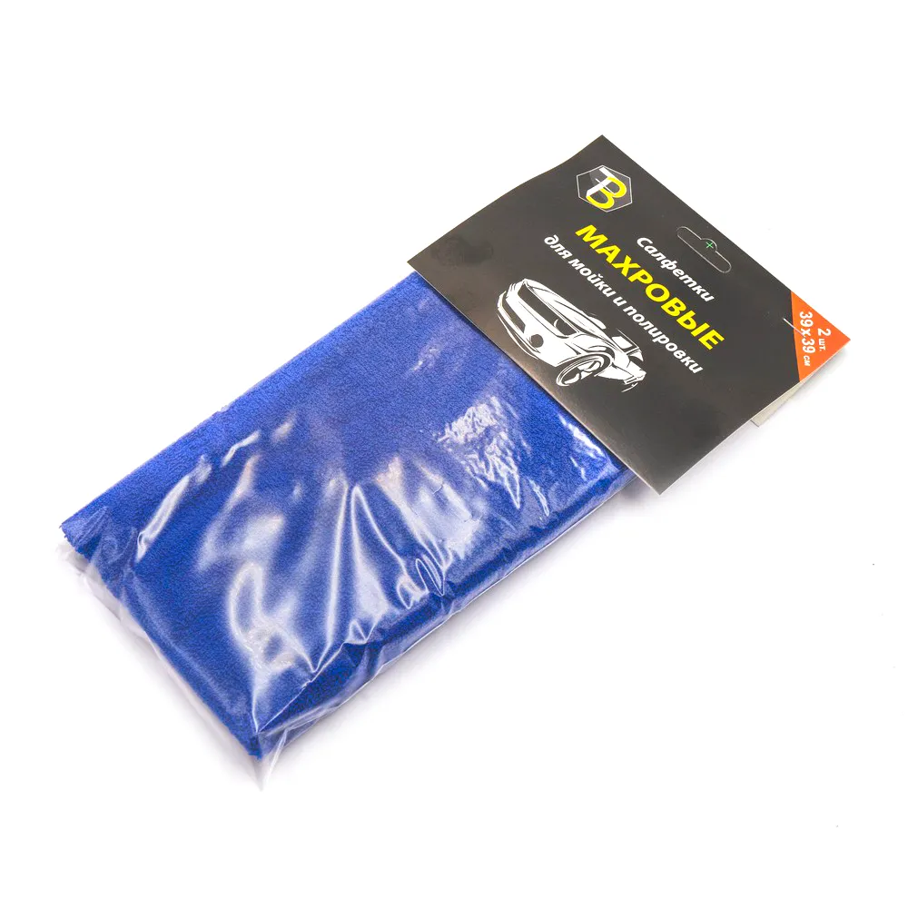 Салфетка махровая 100% хлопок универсальная 39x39 см набор (2шт) ТиЗ Т-003