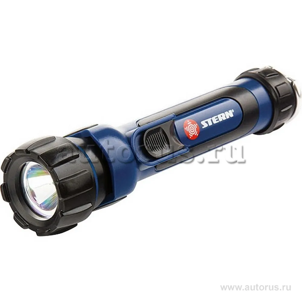 Фонарик светодиодный, противоударный, влагозащищенный, 1 яркий Led, 2xАА Stern 90520 STERN 90520