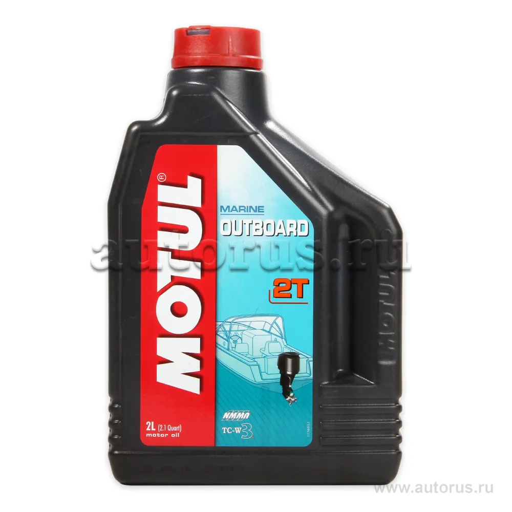 Масло моторное 2T Motul Outboard минеральное 2 л 106611