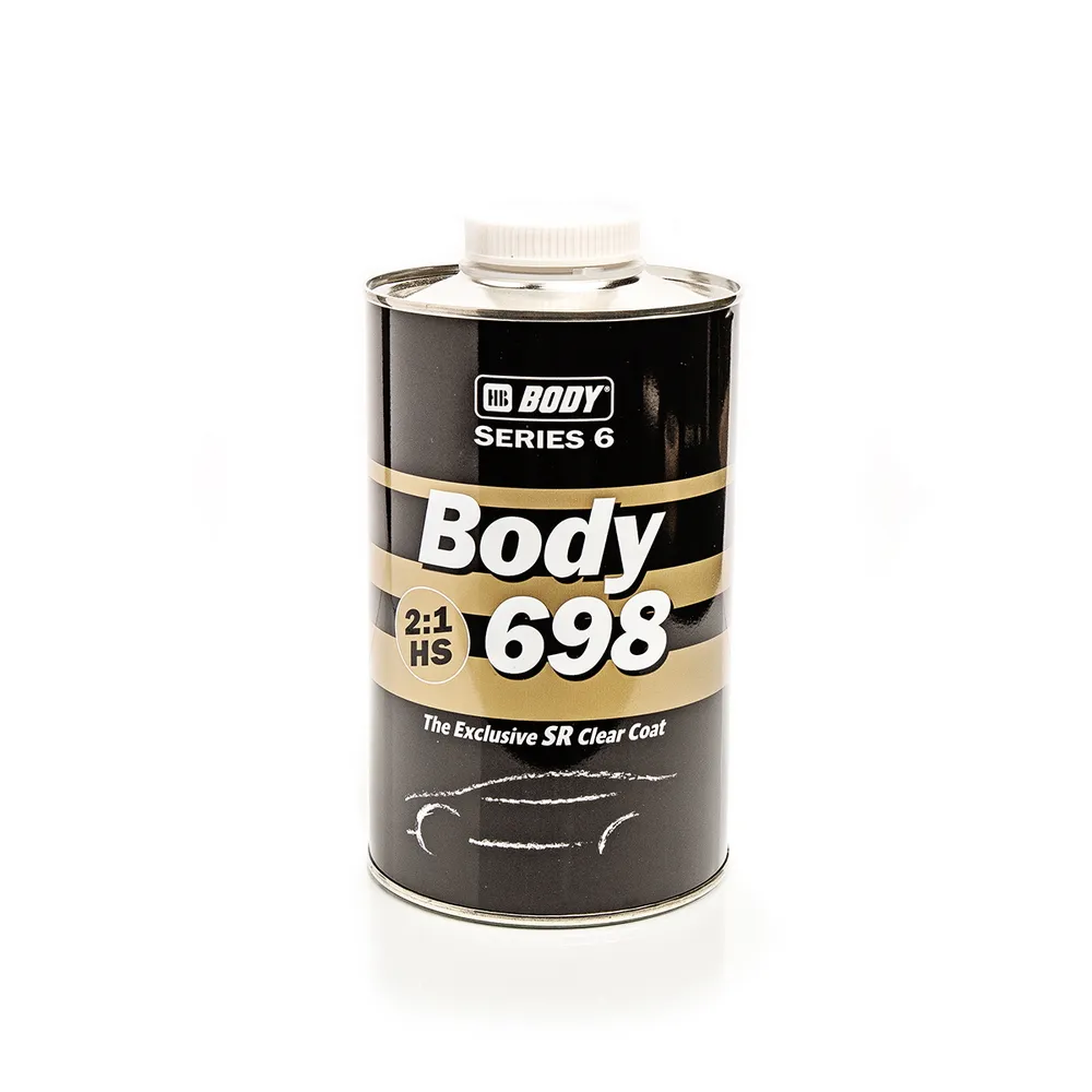 Лак BODY HB 698 2:1 HS (1л) 6980000001 Не включает отвердитель.