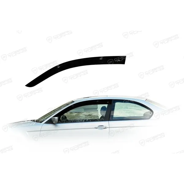 Дефлектора на окна BMW 3 Compact (E46) 2001-2005EuroStandard деф.окон Cobra Tuning BE24201