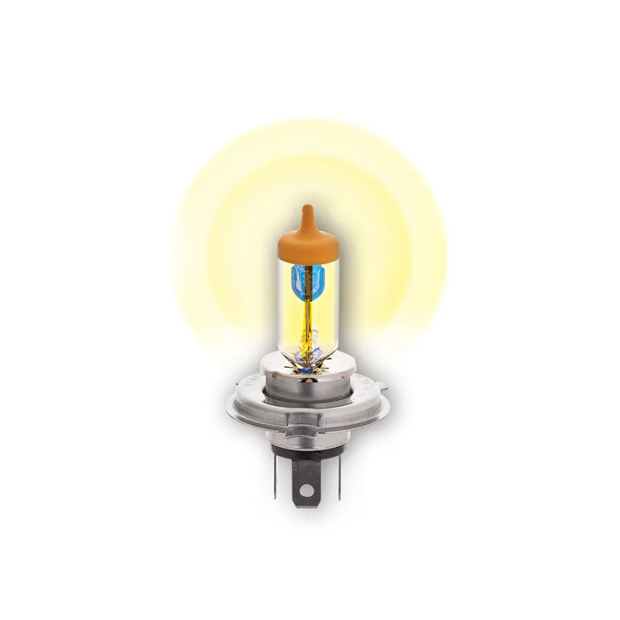 Лампа 12V H4 60/55W P43t 3000K KRAFT 2 шт. картон KT700217