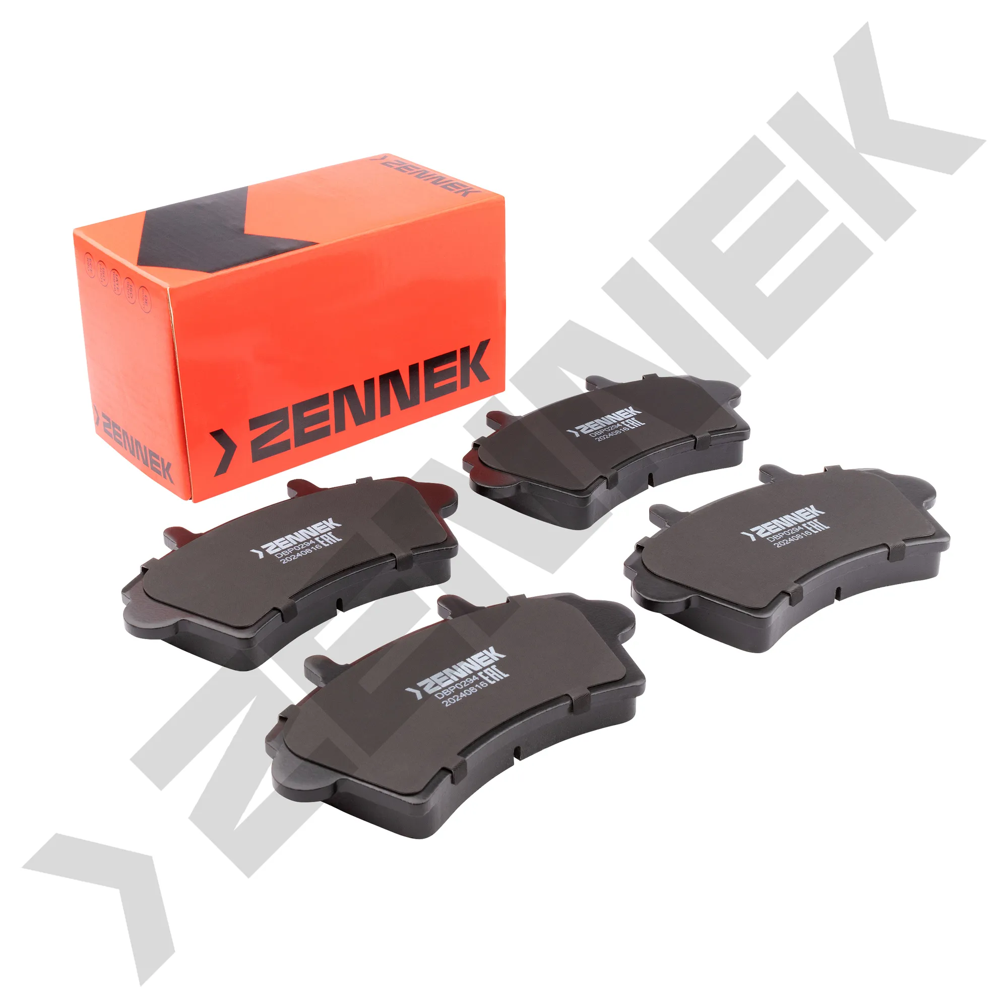 Колодки тормозные дисковые передние NISSAN INTERSTAR 02-, OPEL MOVANO A 98- ZENNEK DBP0294