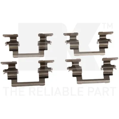 Монтажный комплект передних дисковых колодок CITROEN C4,JEEP Compass,MITSUBISHI ASX,Galant,Lancer,P NK 7930236