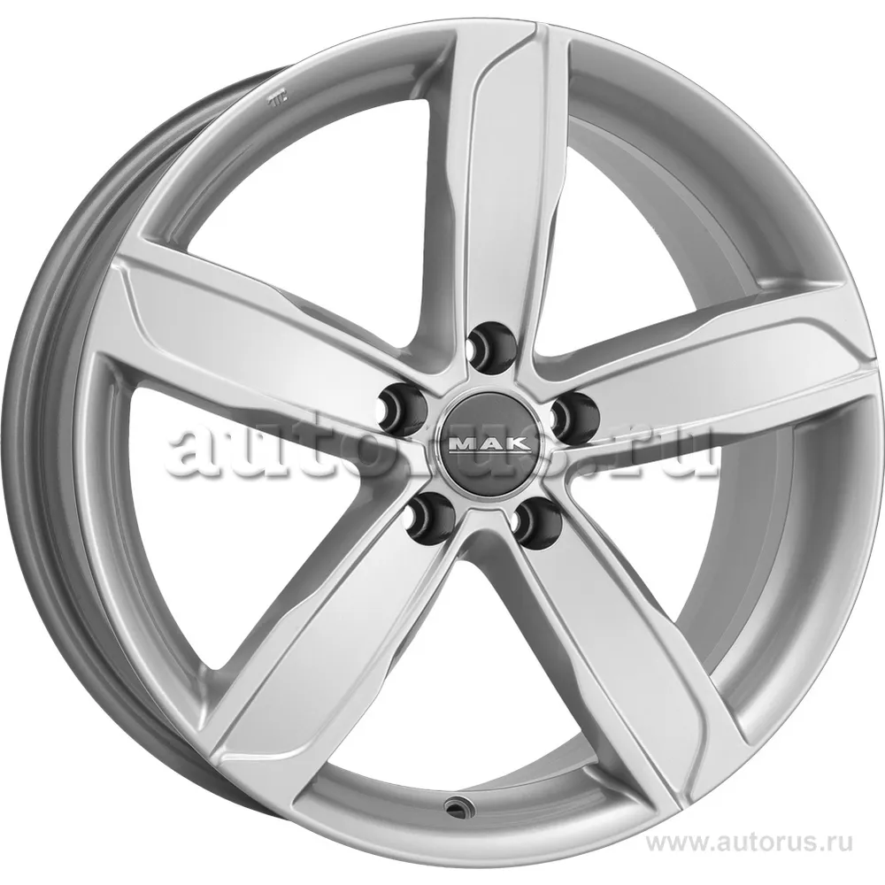Диск литой R18 8J 5x112/66.45 ET47 MAK Stadt Silver F8080DASI47WS3X