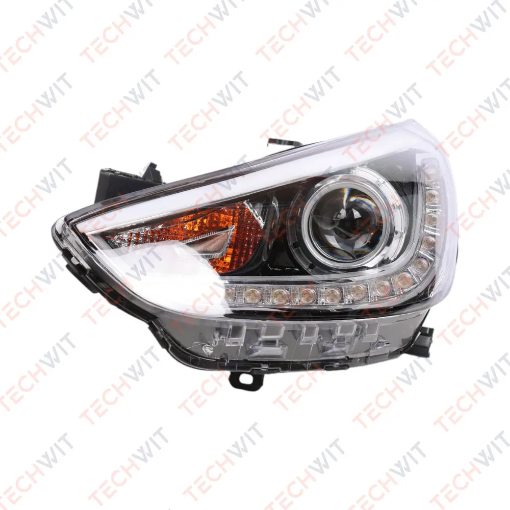 Фара передняя Лев. Hyundai Solaris 2013 TECHWIT HD001HYD023TW