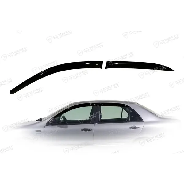 Дефлектора на окна Fiat Marea Sd 1996-2003 деф.окон Cobra Tuning F21196