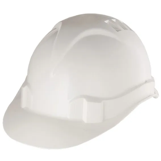 Каска защитная из ударопрочной пластмассы, белая СИБРТЕХ 89114