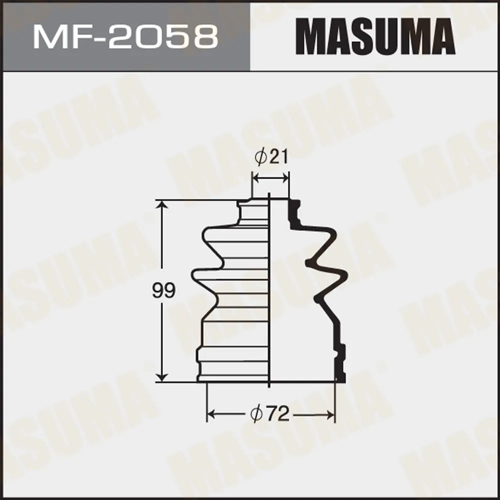 Пыльник ШРУСа NISSAN AD MASUMA MF-2058