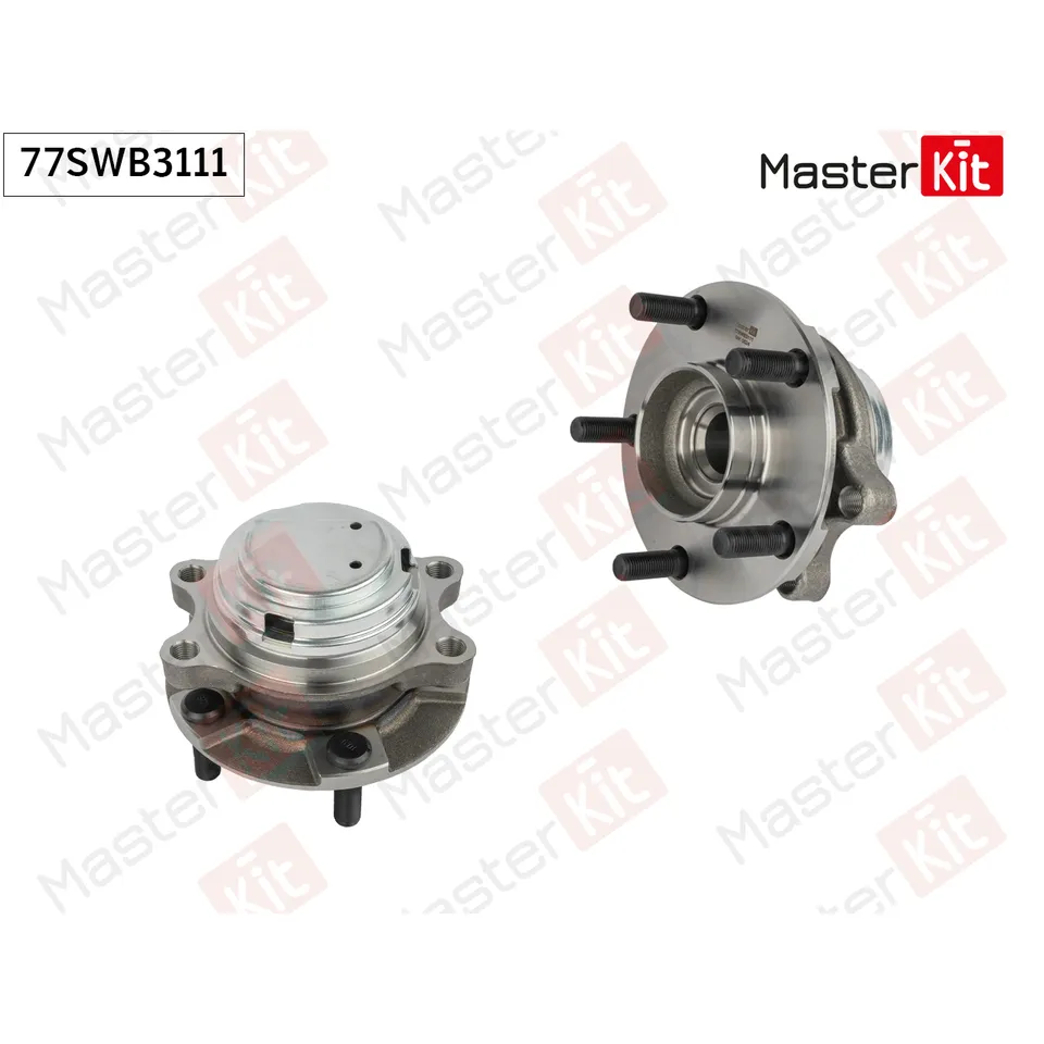 Ступица в сборе с подшипником перед. MASTERKIT 77SWB3111