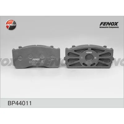 Колодки тормозные дисковые MB ATEGO, ГАЗ-33104 ВАЛДАЙ, KNORR SB5000, 98- FENOX BP44011