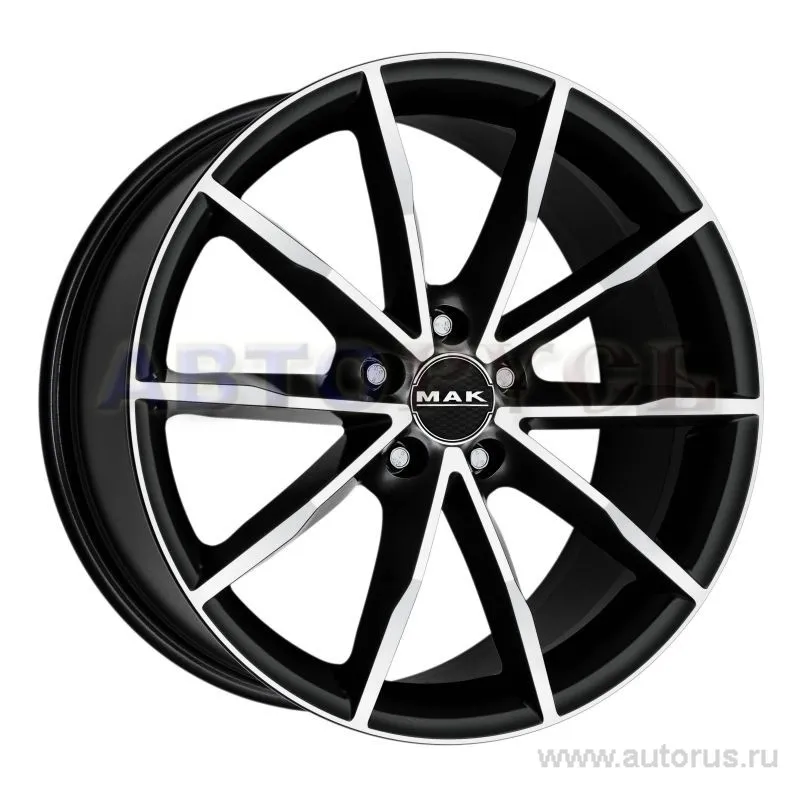 Диск литой R18 8J 5x100/72 ET35 MAK Ringe Ice Black F8080RJIB35P