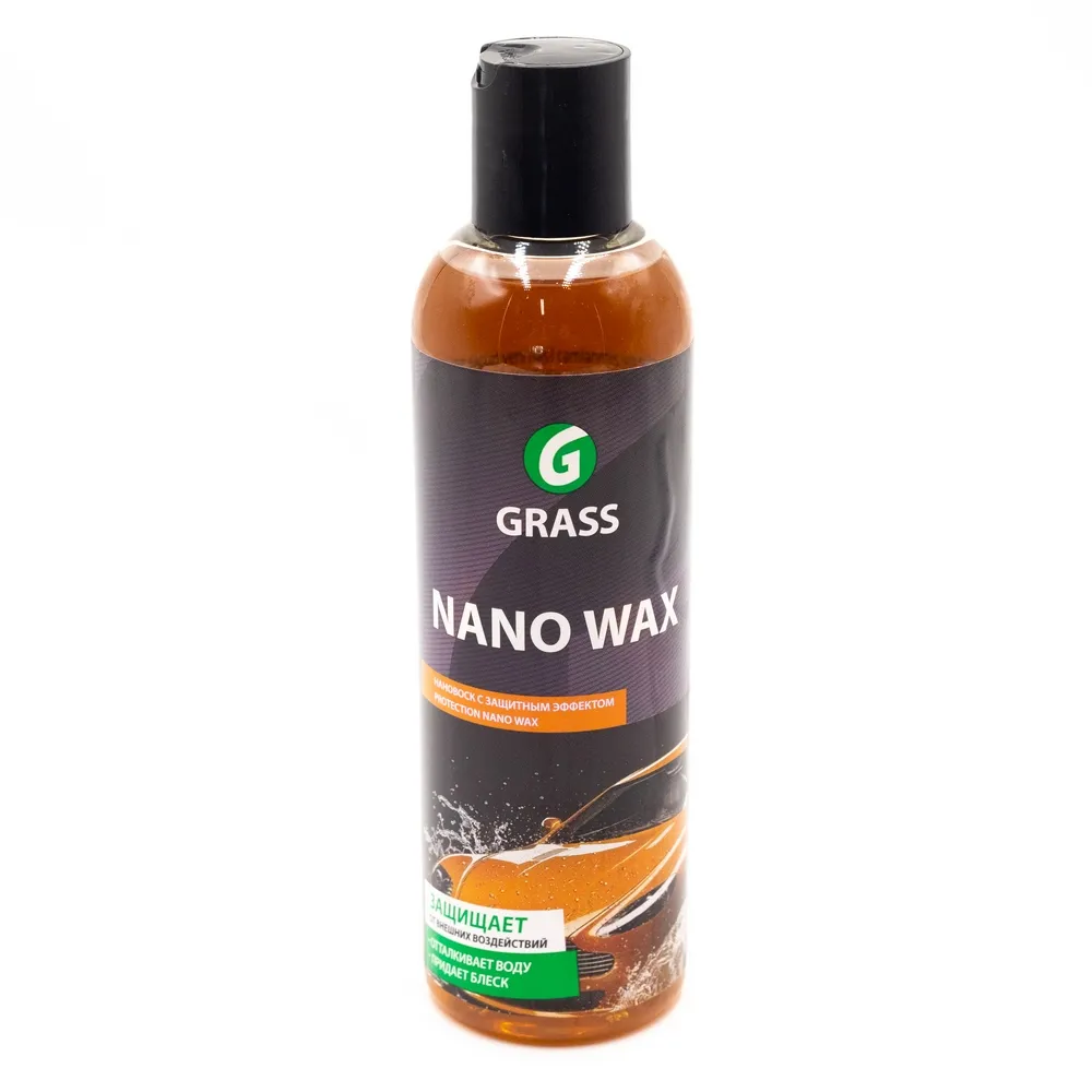 Воск для кузова Nano Wax 250 мл GRASS 110298