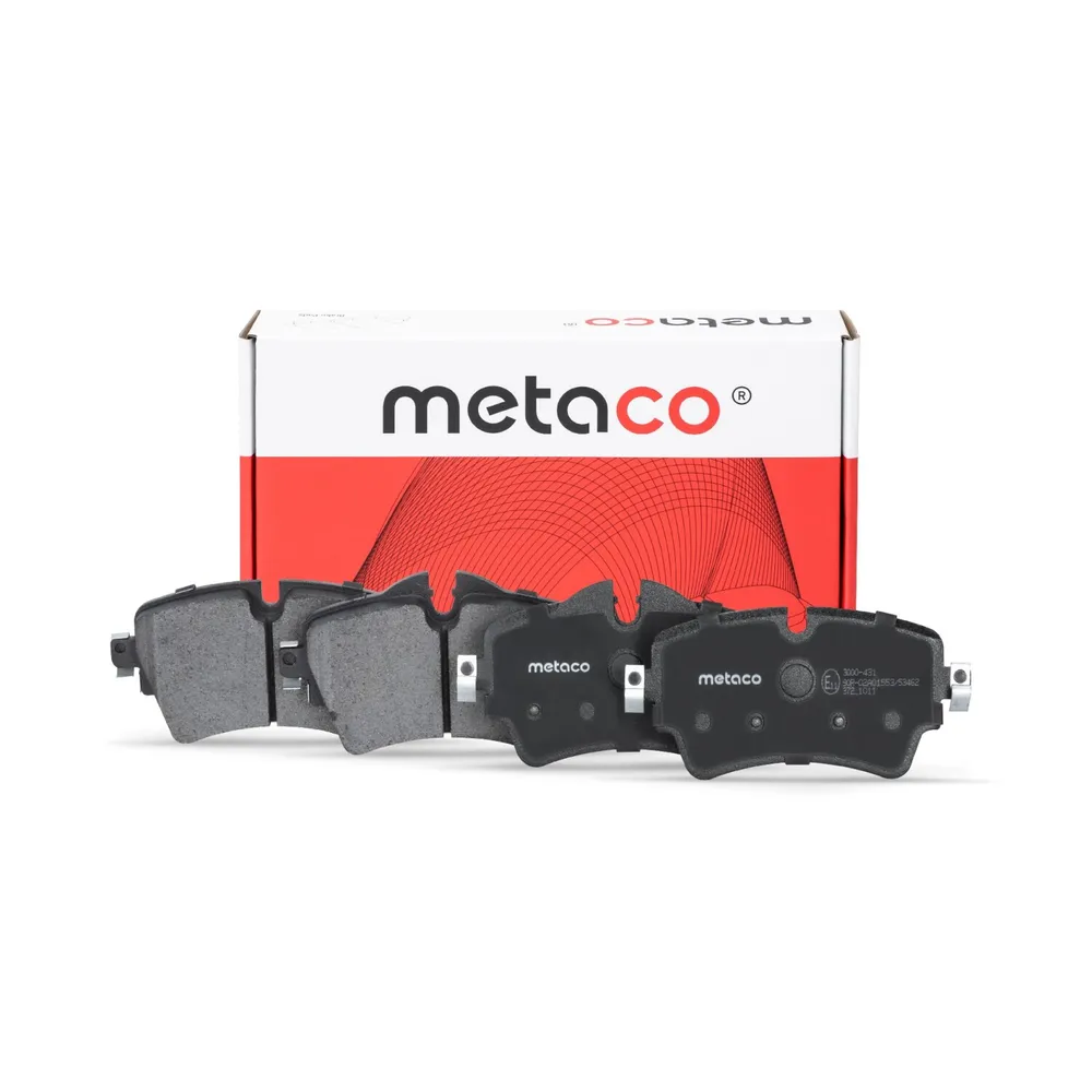 Колодки тормозные передние к-кт MINI COOPER (2000>) Metaco 3000-431