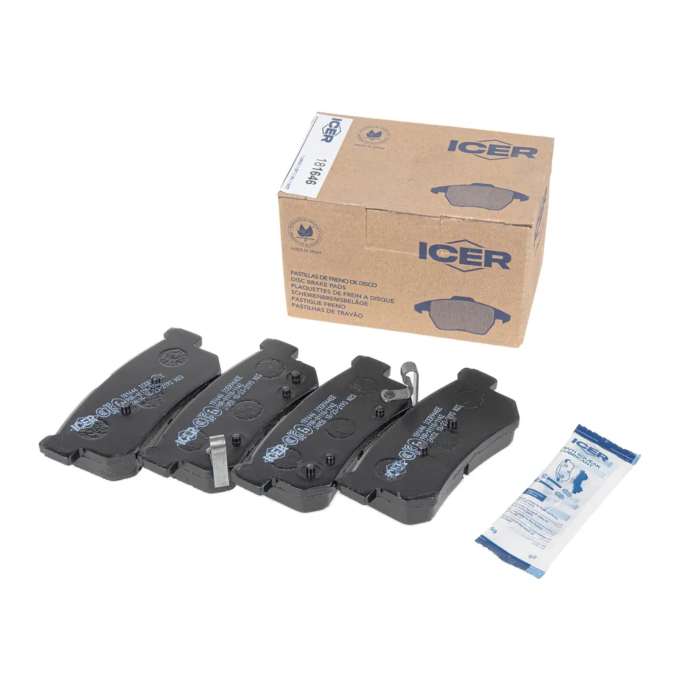 Колодки задние SSANG YOUNG Action/Kyron 05->/Rexton 02- ICER 181646