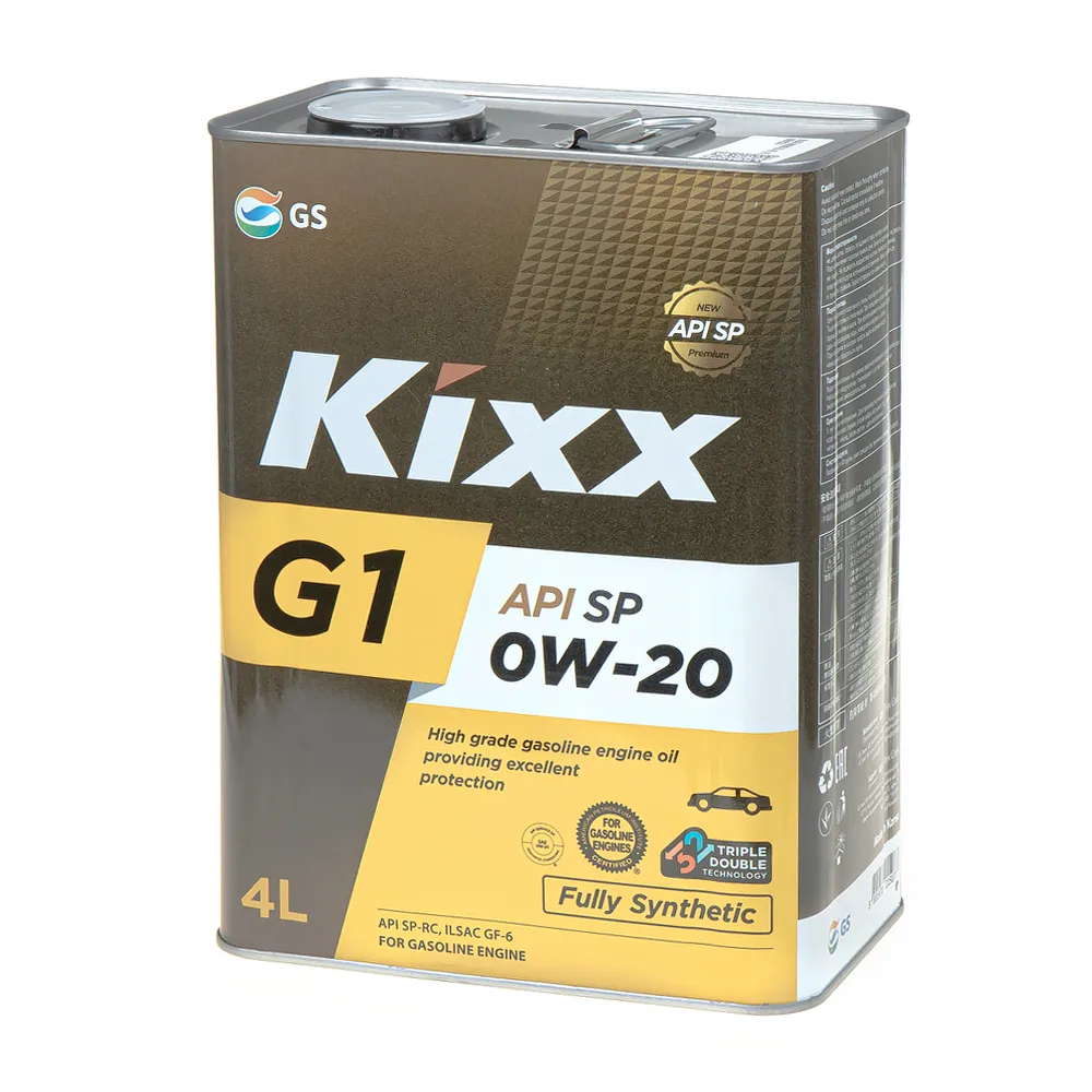 Масло моторное KIXX G1 0W-20 синтетическое 4 л L215044TE1