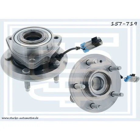 Ступица передняя OPEL ANTARA / CHEVROLET CAPTIVA 05.2006-- с ABS STARKE 157-719