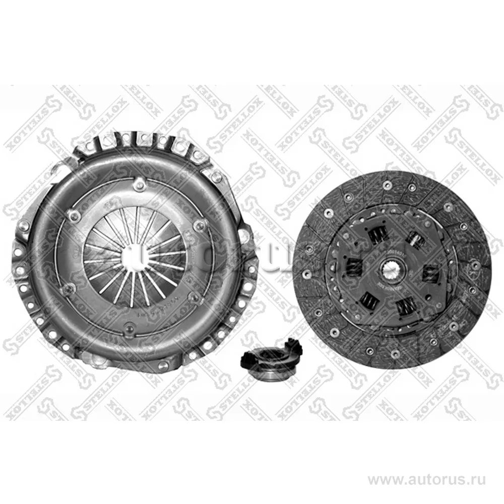 К-кт сцепления VW Golf/Jetta/Vento 1.0/1.3/1.4 86> STELLOX 07-01050-SX