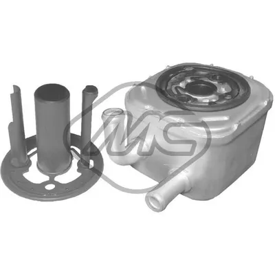МАСЛЯНЫЙ РАДИАТОР (ТЕПЛООБМЕННИК) AUDI A4/A6/A8 2.5 TDI 00'-05' * VW PASSAT * SKODA SUPERB Metalcaucho 06323