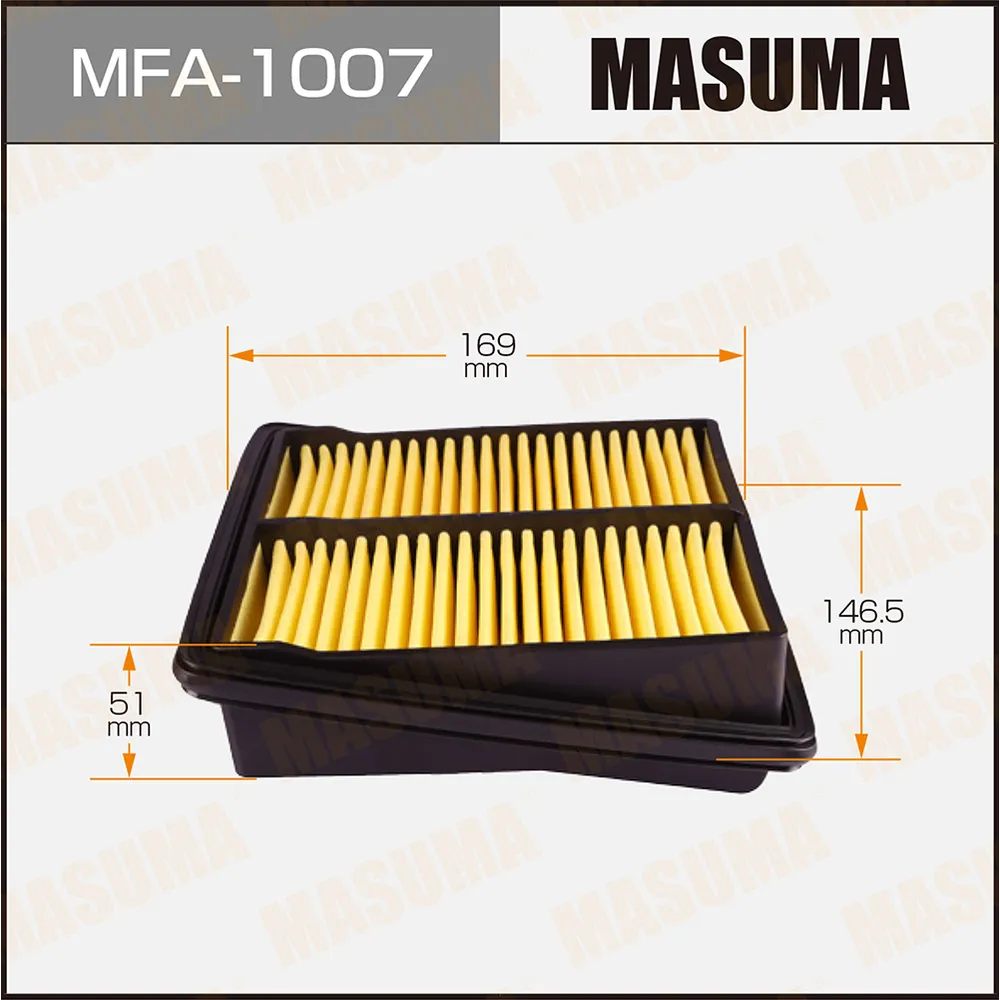 Фильтр воздушный HONDA AIRWAVE MASUMA MFA-1007