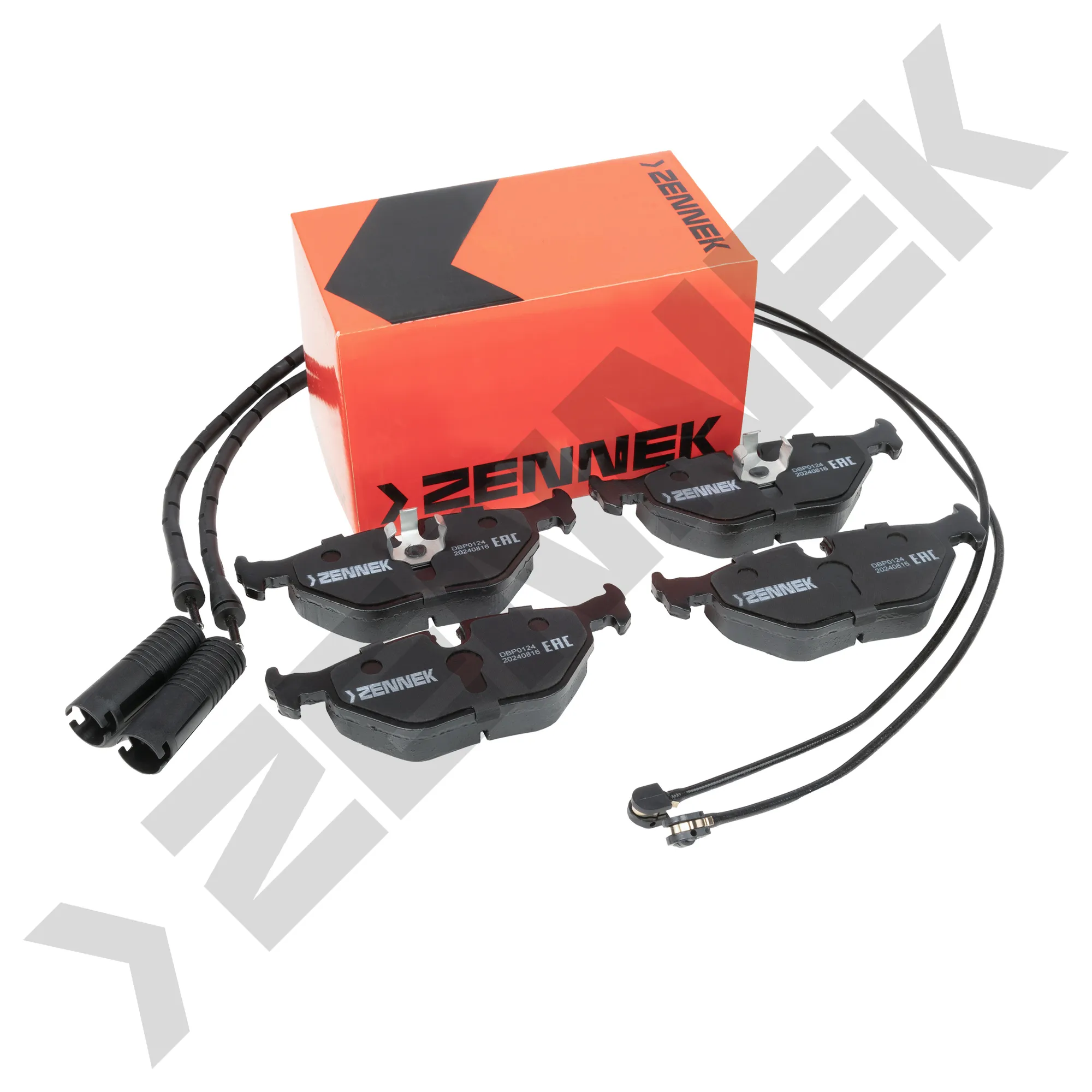 Колодки тормозные дисковые задние BMW 3 E30/36 82-00, BMW 5 E34 87-96 ZENNEK DBP0124
