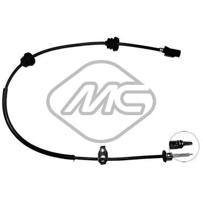 Трос спидометра GOLF ALL MM.?1100 Metalcaucho 80179