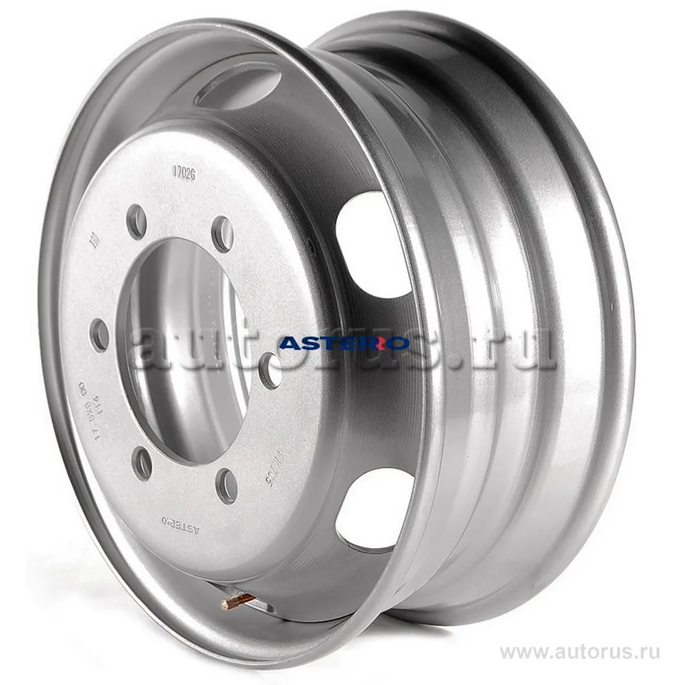 Диск штампованный R17.5 6J 5x205/161 ET114 ASTERRO 1702G S (1702G)