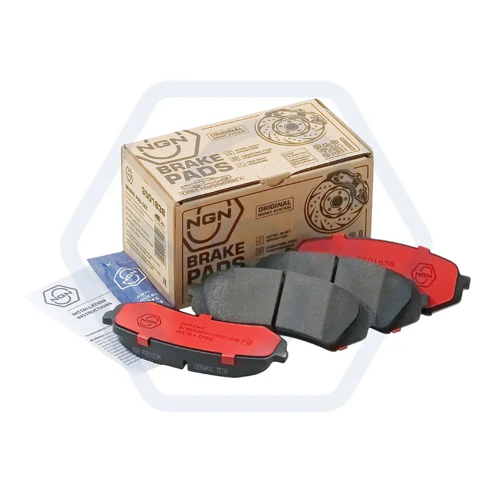 Колодки тормозные керамические, задние TOYOTA Land Cruiser(100) 98> NGN 3501838