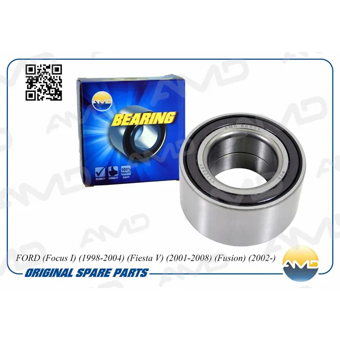 Подшипник ступицы передней (ABS) FORD Focus I 1998-2004 Fiesta V 2001-2008 AMD AMD.BER65