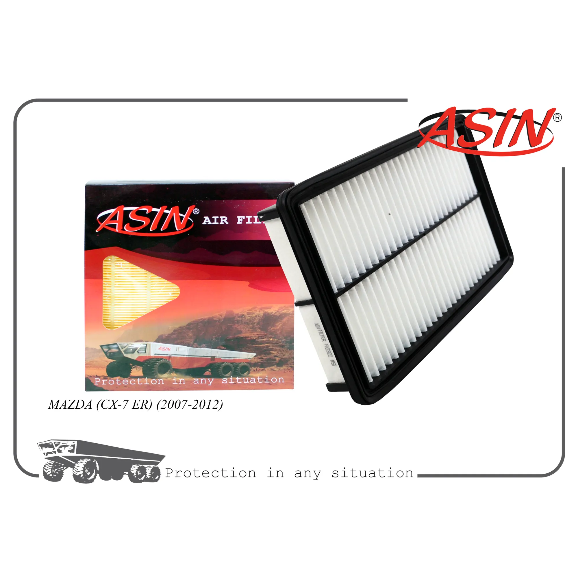 Фильтр воздушный AJ57-13-Z40-9A/ASIN.FA2322 ASIN ASIN ASINFA2322
