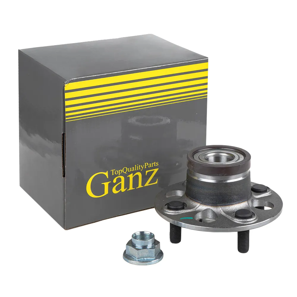 Ступица задняя в сборе L=R (c ABS) HONDA JAZZ II-III, CITY, INSIGHT II GANZ GIM03132