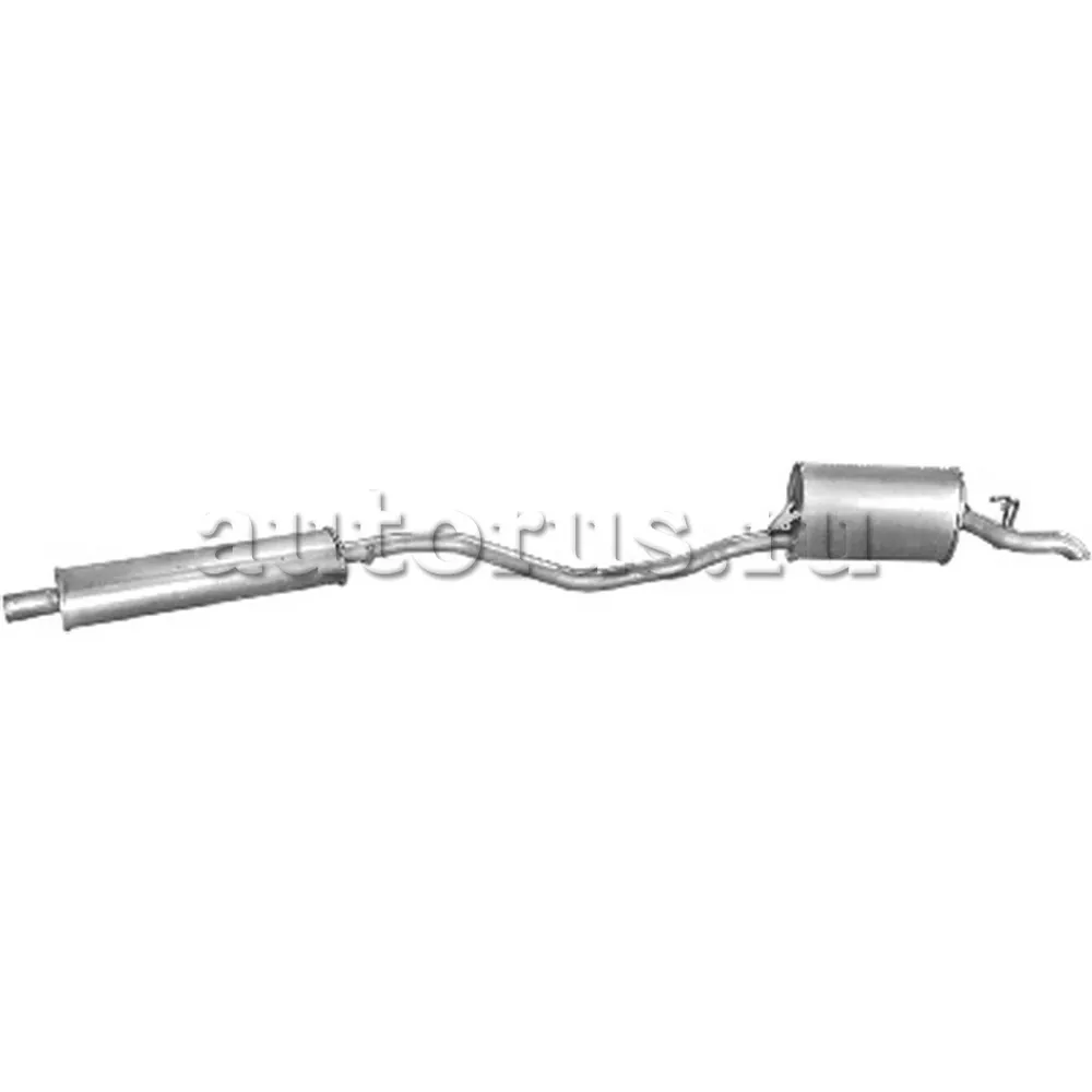 Глушитель-резонатор fiat punto 93- 1.2i kat 60km 71783 FIAT EDEX 07.22