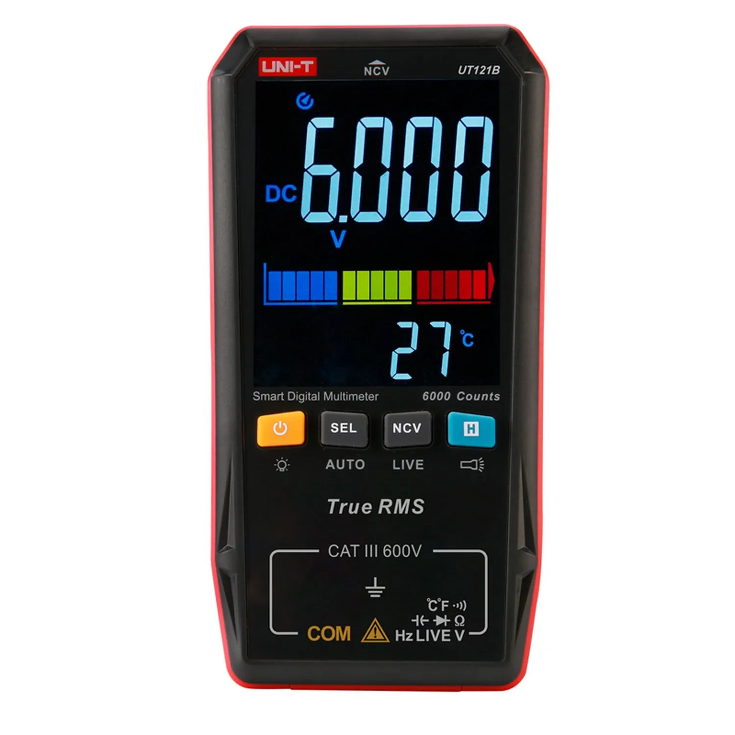 Мультиметр портативный СМАРТ UT121B UNI-T 13-0051