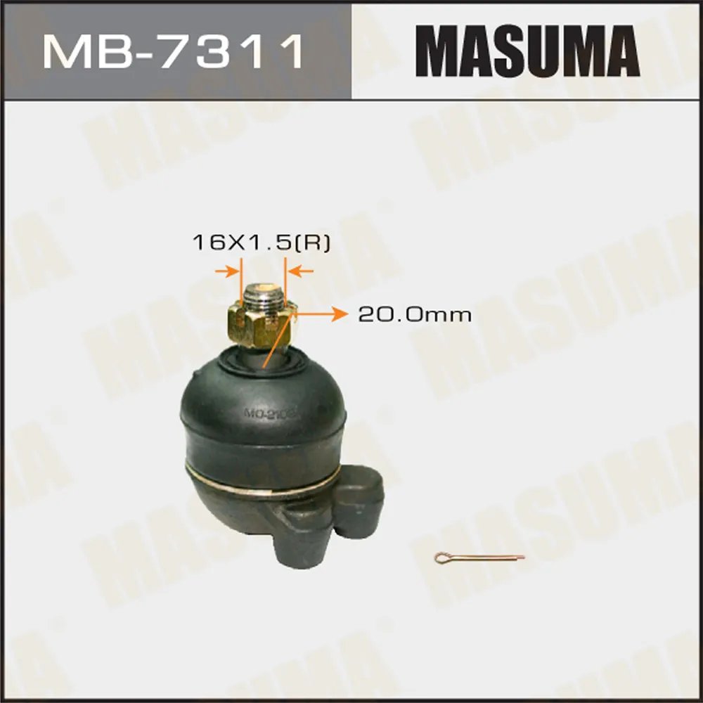 Опора шаровая пер.верх. MASUMA MB7311