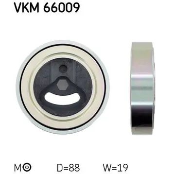 Ролик натяжной приводного ремня SKF VKM 66009
