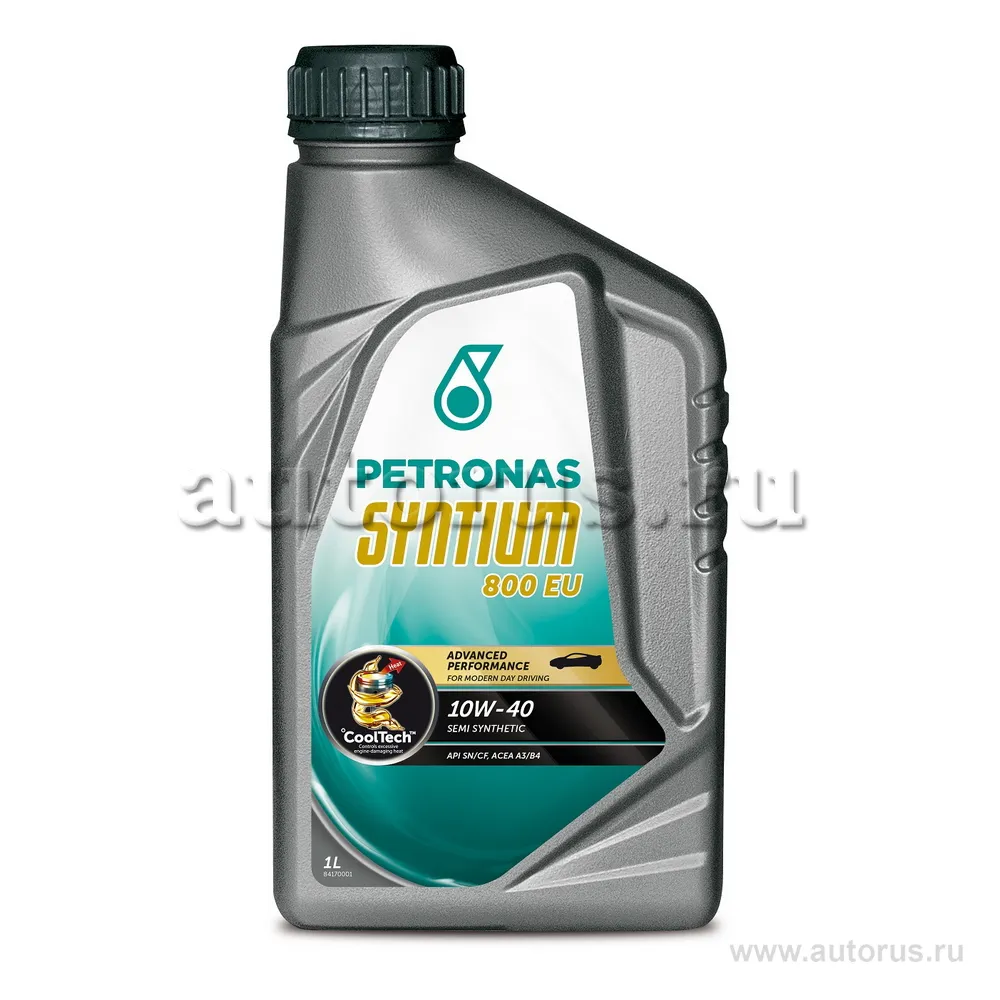 Масло моторное PETRONAS Syntium 800 EU 10W-40 полусинтетическое 1 л 18021619