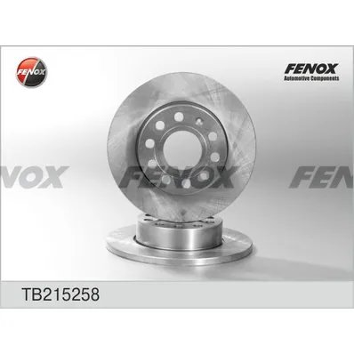 Диск тормозной AUDI A3 03-; SEAT ALTEA 04-, ALTEA XL 06-, TOLE FENOX TB215258